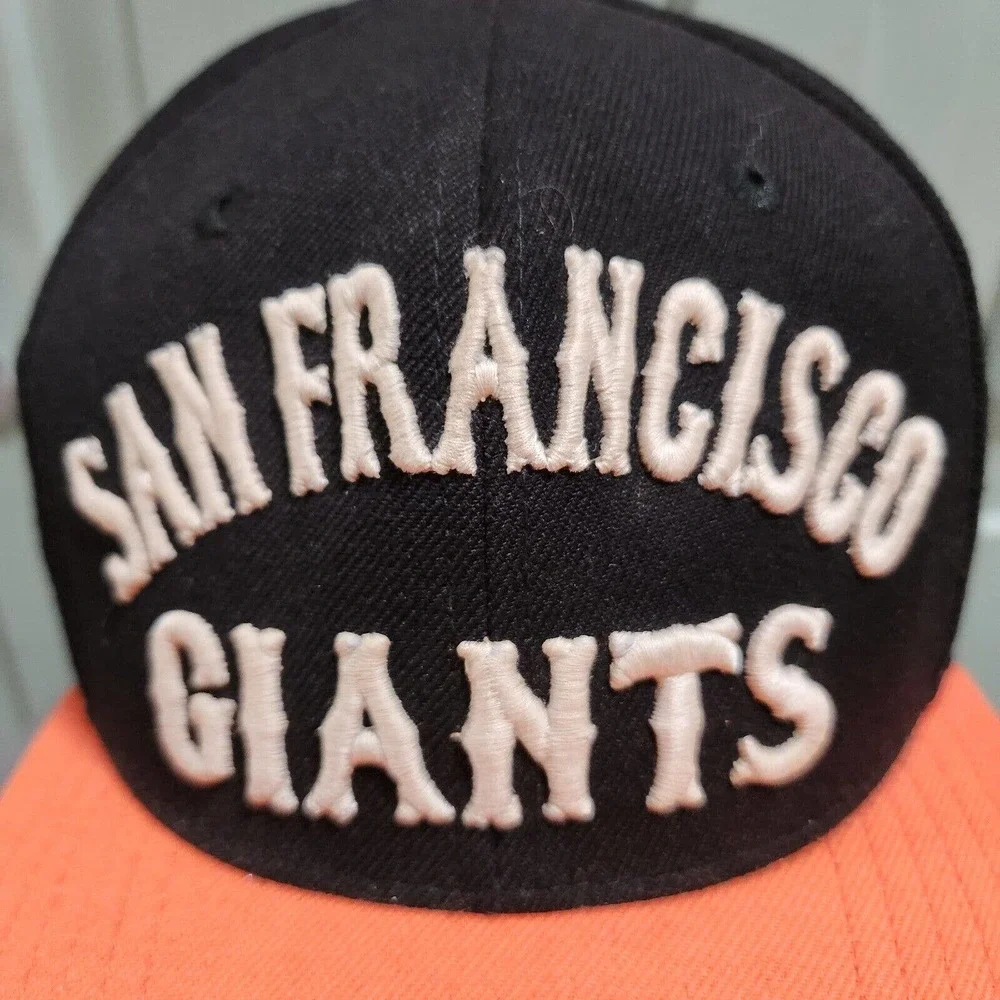 VTG San Francisco Giants American Needle Script MLB Cooperstown Snapback Hat Cap